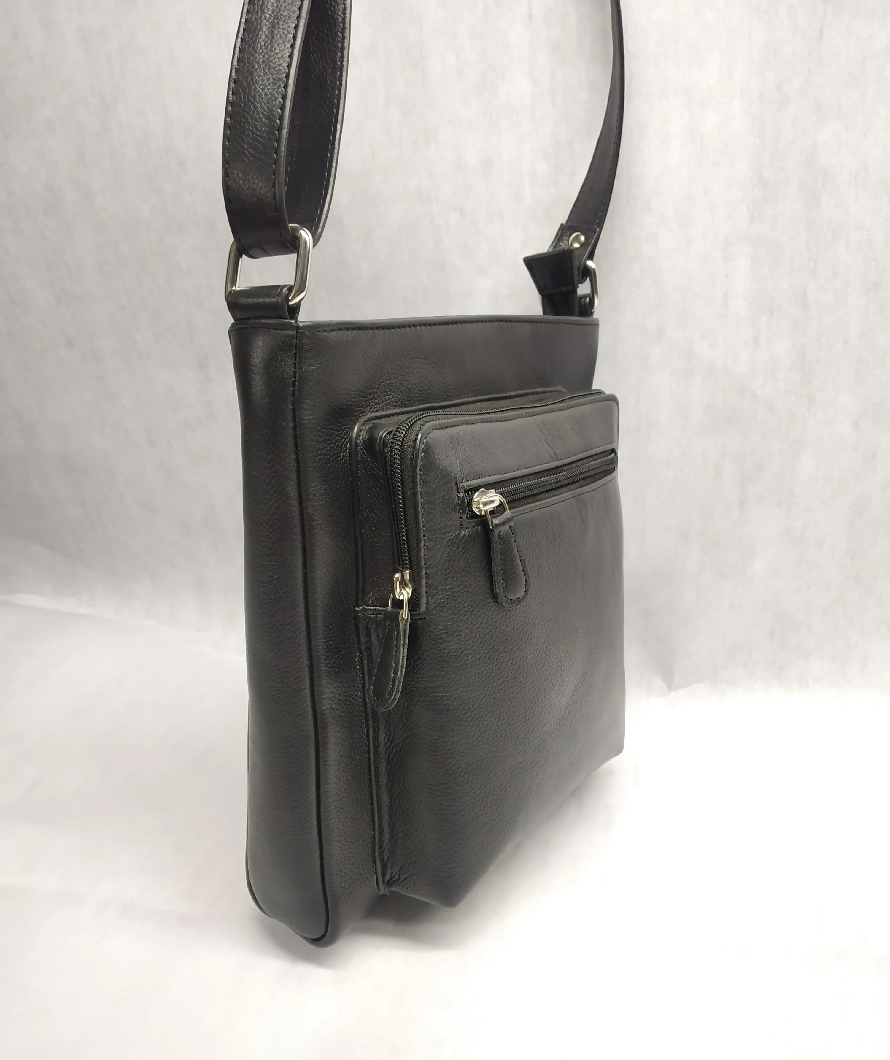 Genuine Cow Leather Ladies Shoulder Hand Bag Women Party Fashion Side Tote Handmade Designer Exported Wholesale Multi color