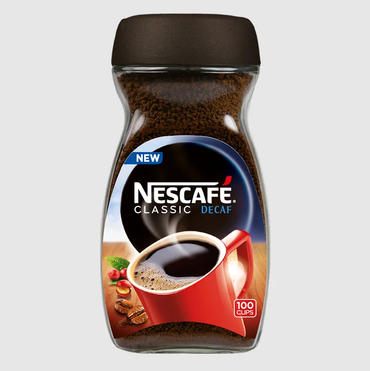 Hot Sale Real Quality Nescafe Decaf Instant Coffee Wholesale Price Supplier