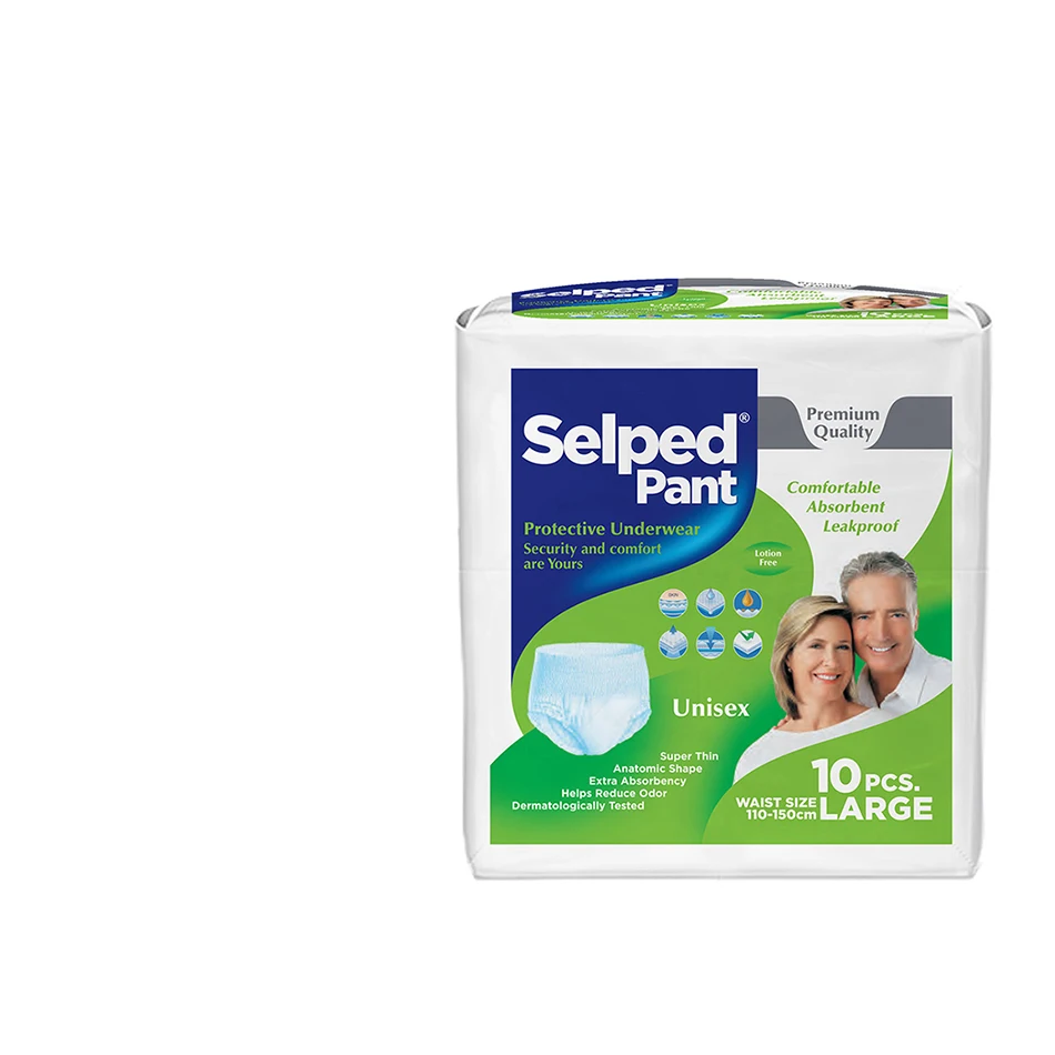 Selped Pant Protective Underwear Comfortable and Soft Unisex Adult Diaper Adult Pants Diaper at Good Price