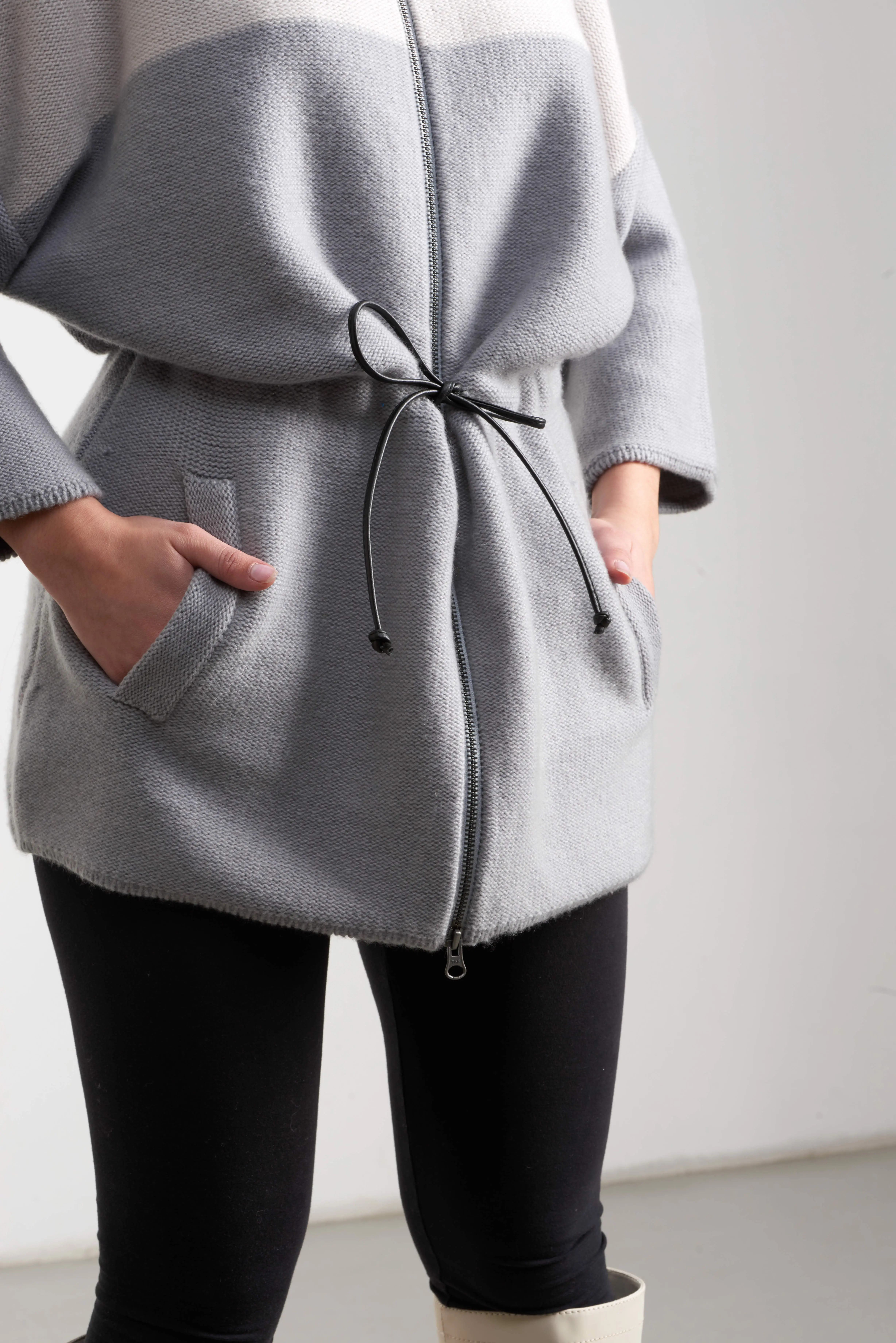 Premium Quality Parka 5 yarns 100% cashmere sporty luxurious style designed and krafted entirely Made in Italy Red M