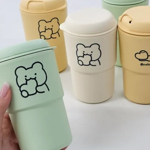BPA FREE Korean Design Cute Tumbler Reusable coffee mug 12oz 350ml made in Korea
