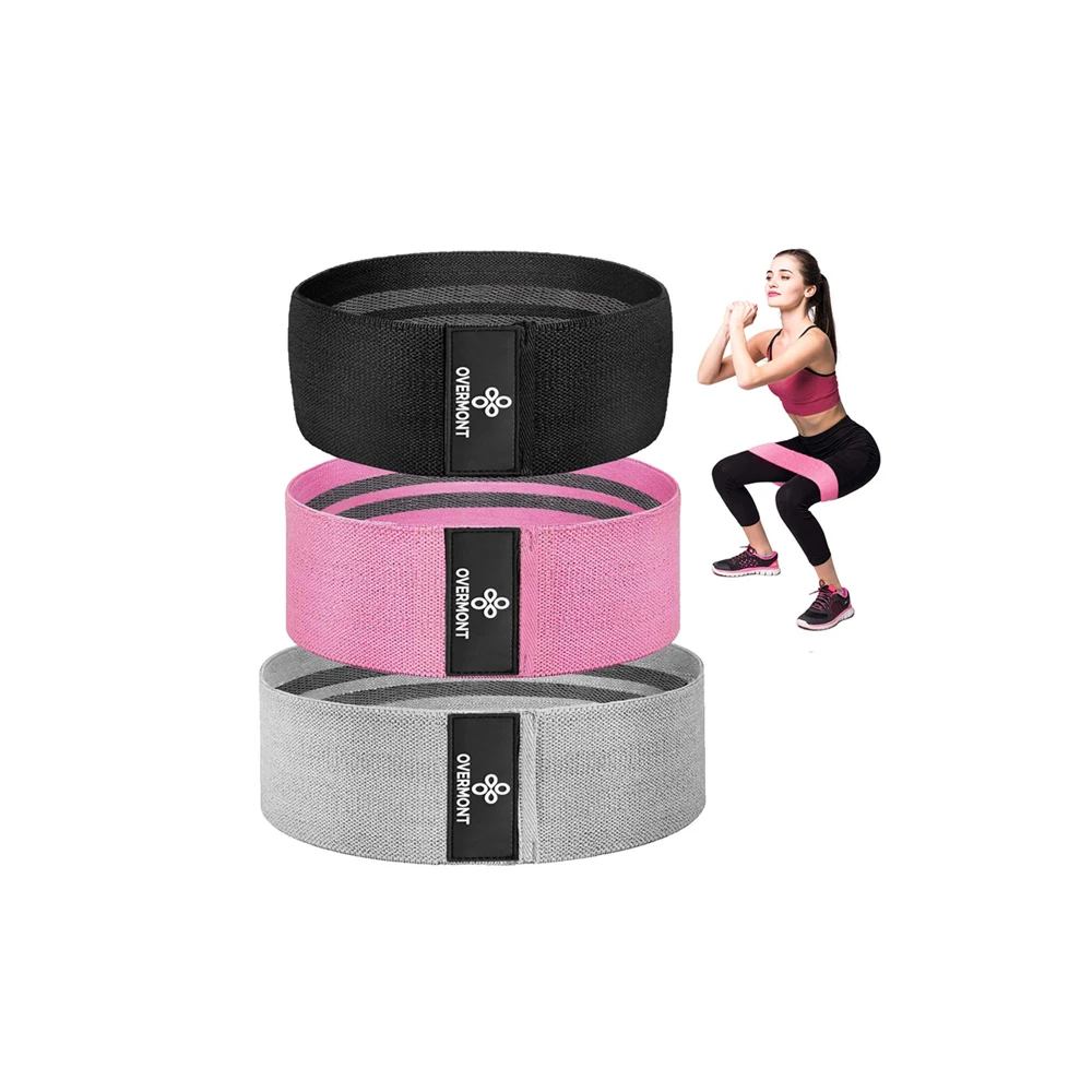 Superb Quality Private Label Training Fitness Fabric Resistance Loop Bands At Wholesale Price