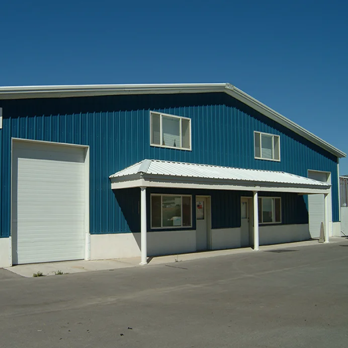 Industrial prefabricated sheds storage outdoor warehouse