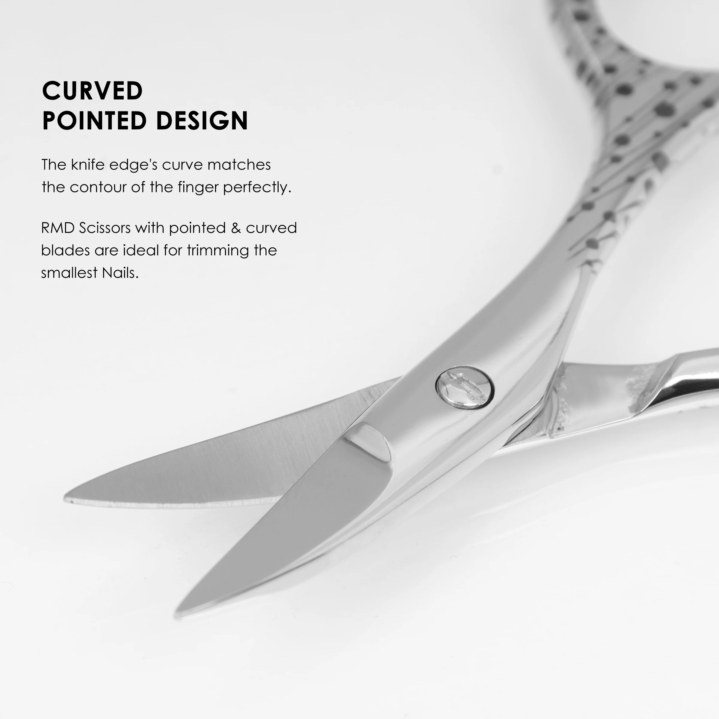 Professional Ultra-Sharp Precision Curved Nails Scissors Hot Selling Manicure & Pedicure Set for Clean Perfect Nails Care