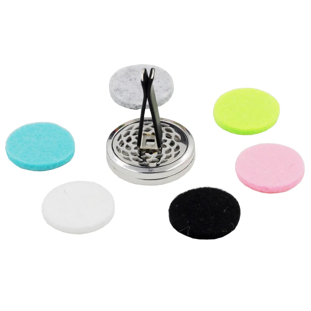 Best selling product wholesale car vent aroma air freshener aromatherapy stainless steel essential oil diffuser
