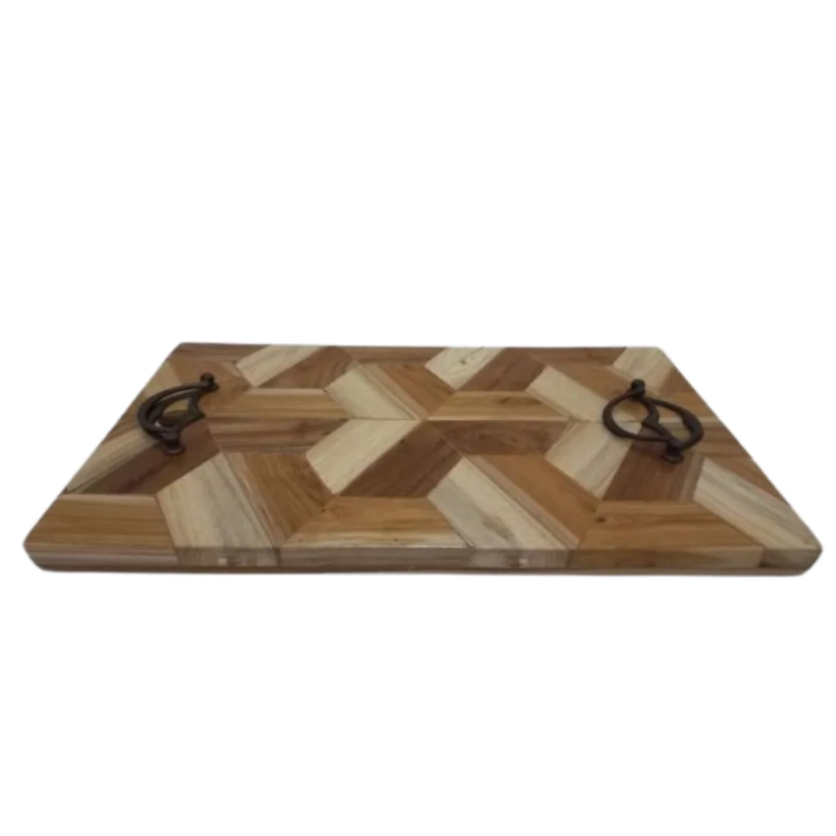 100% Wooden 3D Tray with Moustache Handle Best Price Quality Export Decorative Serving Food Tray for Food Serving trays