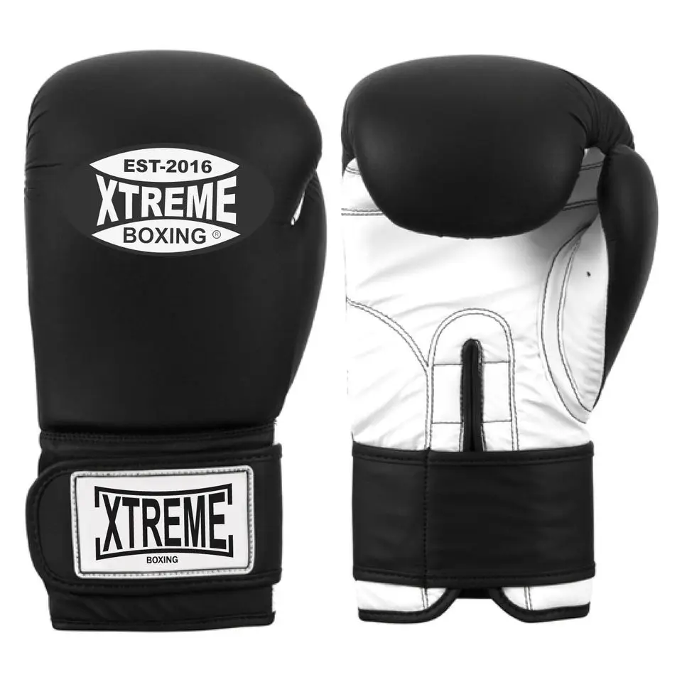 Genuine Leather Training Boxing Gloves Custom Logo Private Label Sparring Punching Bag Glove available in 8oz,10oz,12oz,14oz,16o