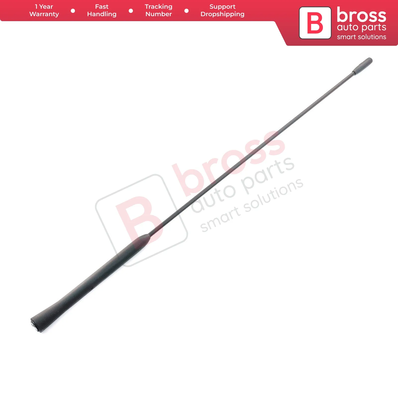 BSP843  Roof Aerial Mast AM FM Radio Antenna Rod 97GP18A886AB For Ford 440 mm  Bross Auto Parts Made In Turkey