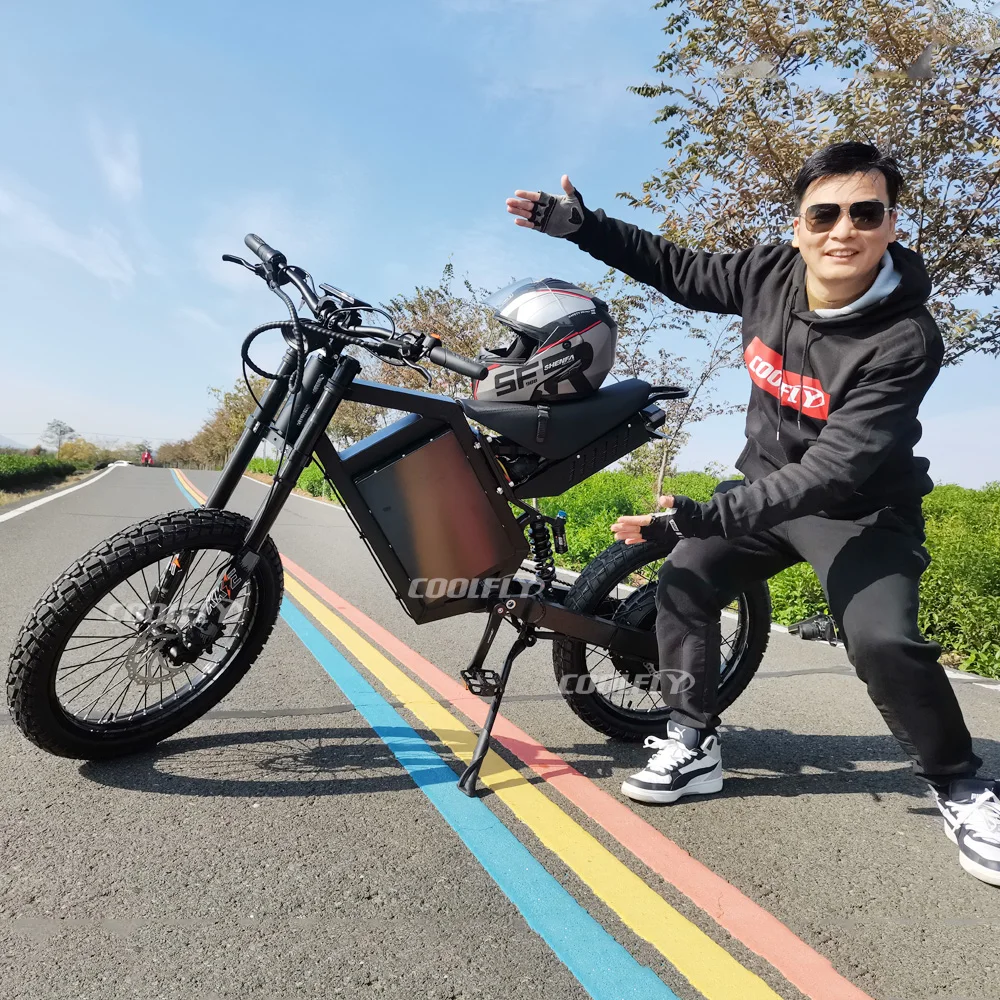 Newest fasion highest voltage electric dirt bike dirt bike electric 72v cs20 electric dirt bike