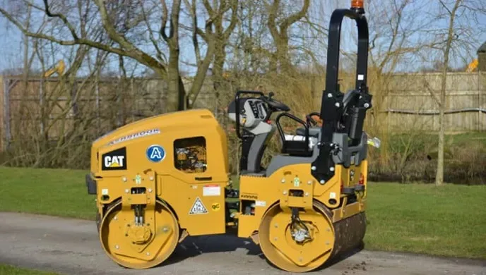 ORIGINAL Factory Used Road Roller Machine 30ton Tyre Double Drum Walk Behind Roller Price for Sale