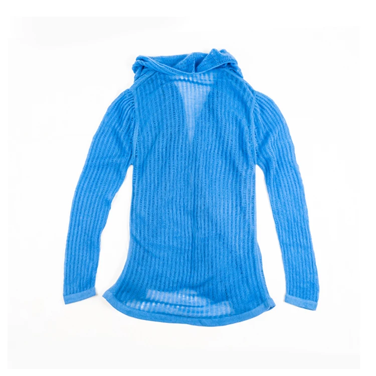 Highest Selling Best Design Custom Patterned Cozy Flat Knitted Loose Knit Cardigan For Women At Good Price