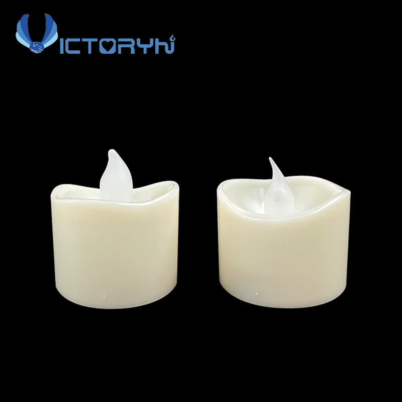 VGT Flameless led tealight candle /battery operated flick plastic electronic candle