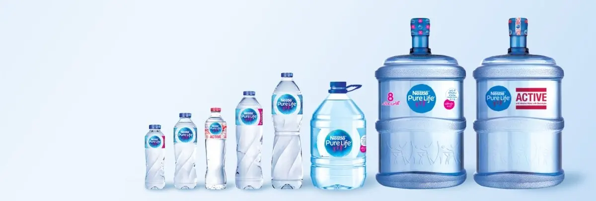 Оригинальная бутылка для питьевой воды Nestle- Pure Life, 12x1,5 Ltr по низкой оптовой цене