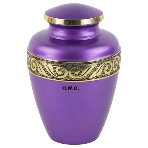 Handmade Grecian Ring Band Cremation Urn For Human Ashes Best Quality Top Ranking Funeral Supplies American Style Metal Urns