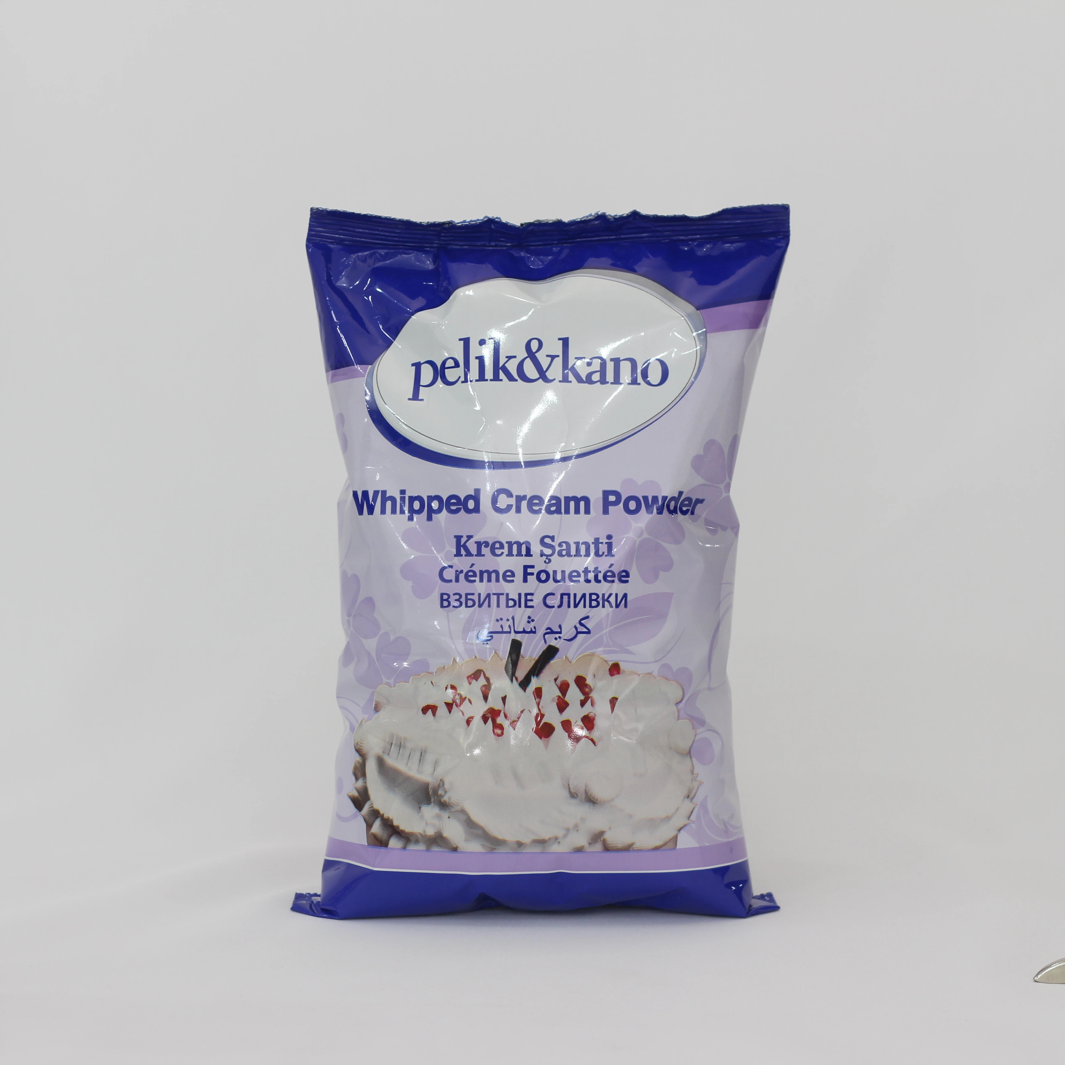 Pelik&Kano Whipped Cream Powder 1 KG using for Cake Decoration Vegetable based, Non-dairy, Powder form, High Volume