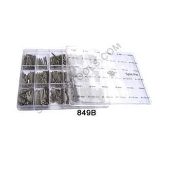 SPLIT PINS mixture of different, types, thickness, and sizes which will allow you to get started replacing spring bars right