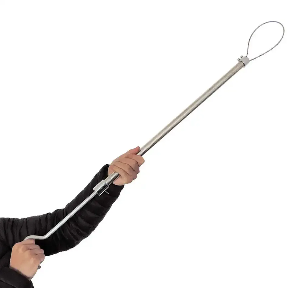 wholesale Pig Holder Hog Catcher Snare Veterinary Equipment Grip Handle Adjustable Stainless Steel Pig Holder
