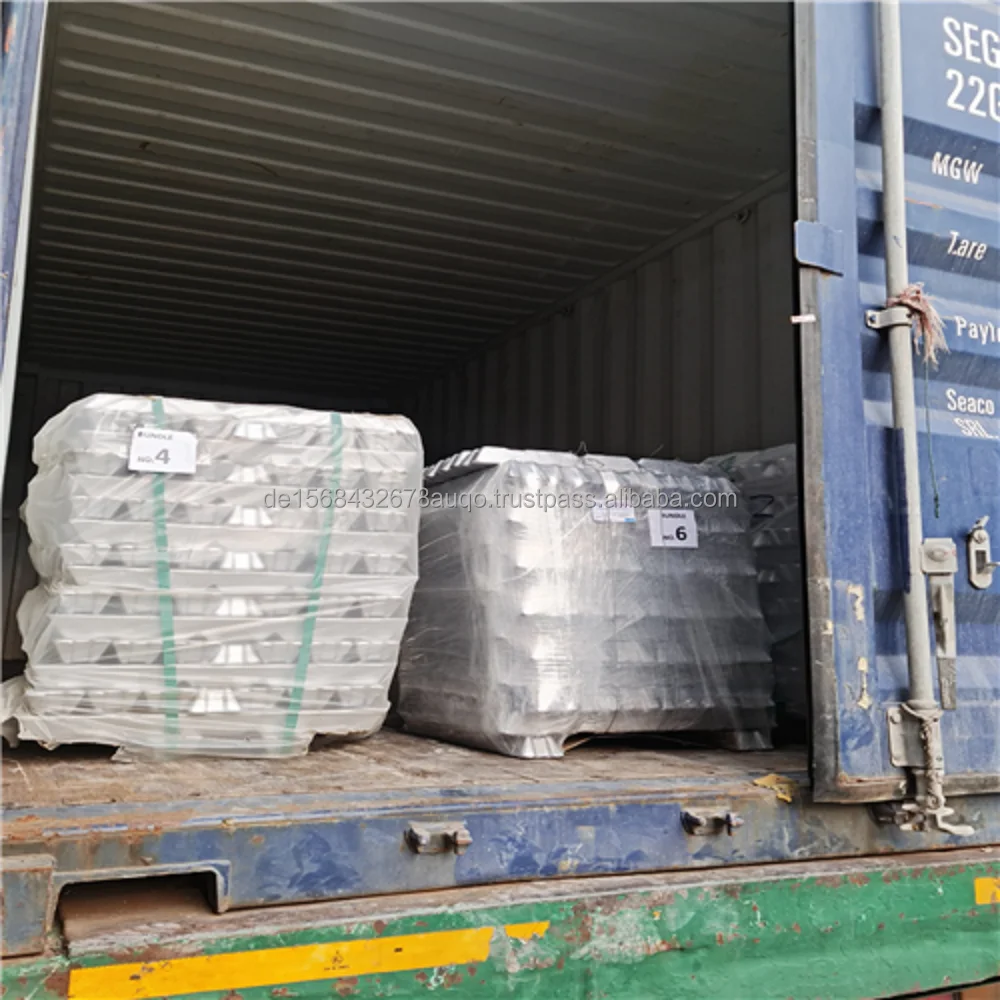 High Purity Primary ADC12 Aluminum Ingots 99.7% Purity 99.99% / 99.9% / 99.7% Size Options Available