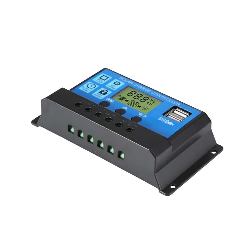 Wholesale Mppt Wind  Solar Hybrid Charge Controller 10A 20A 30A 60A Street Lamp System Charging Controller