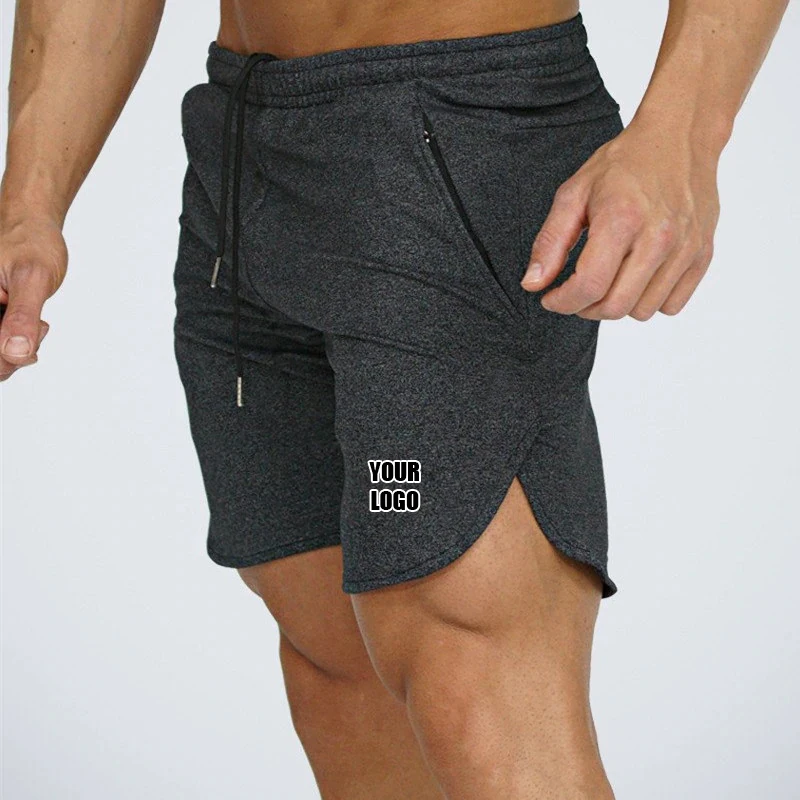 Custom Brand short pants Sweatpants mens shorts Calf-Length Fitness Bodybuilding gyms Joggers workout Shorts