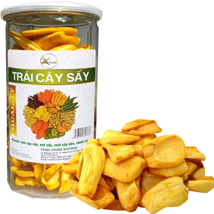Exporter High Quality Healthy Crispy Dried Jackfruit/ Natural Sweet Crunchy Dried Chips Jack Fruit with Cheap Price