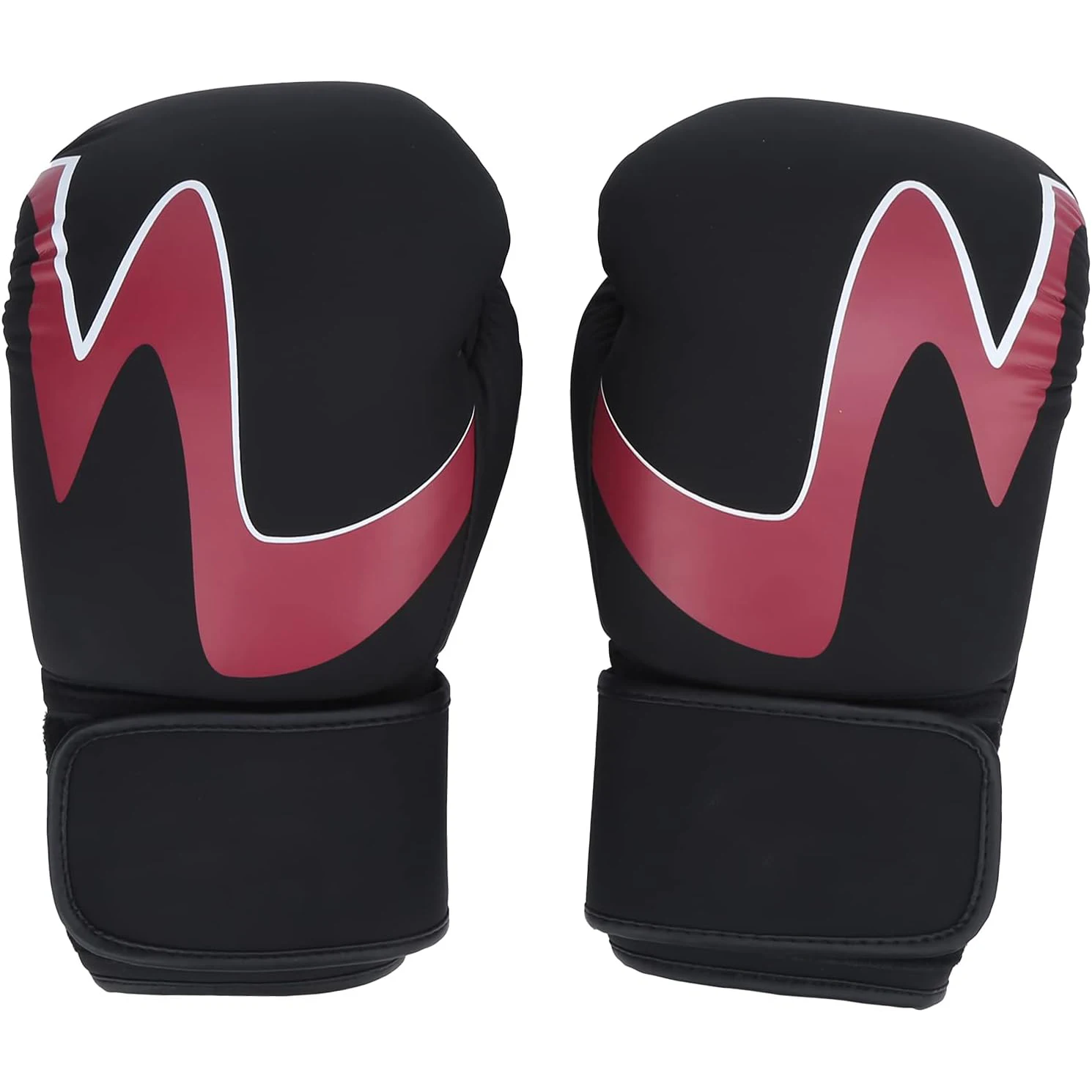 Wholesale high quality black 12oz boxing gloves adult professional lace up winning leather custom logo boxing gloves