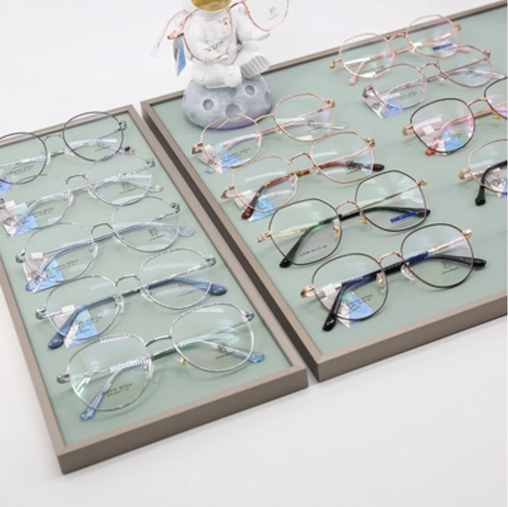 Glasses store display rack storage tray counter desktop sunglasses rack display decorative props