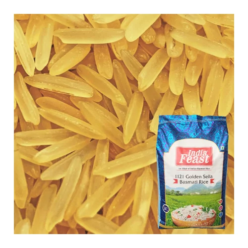 India feast 1121 Golden sella basmati rice in india
