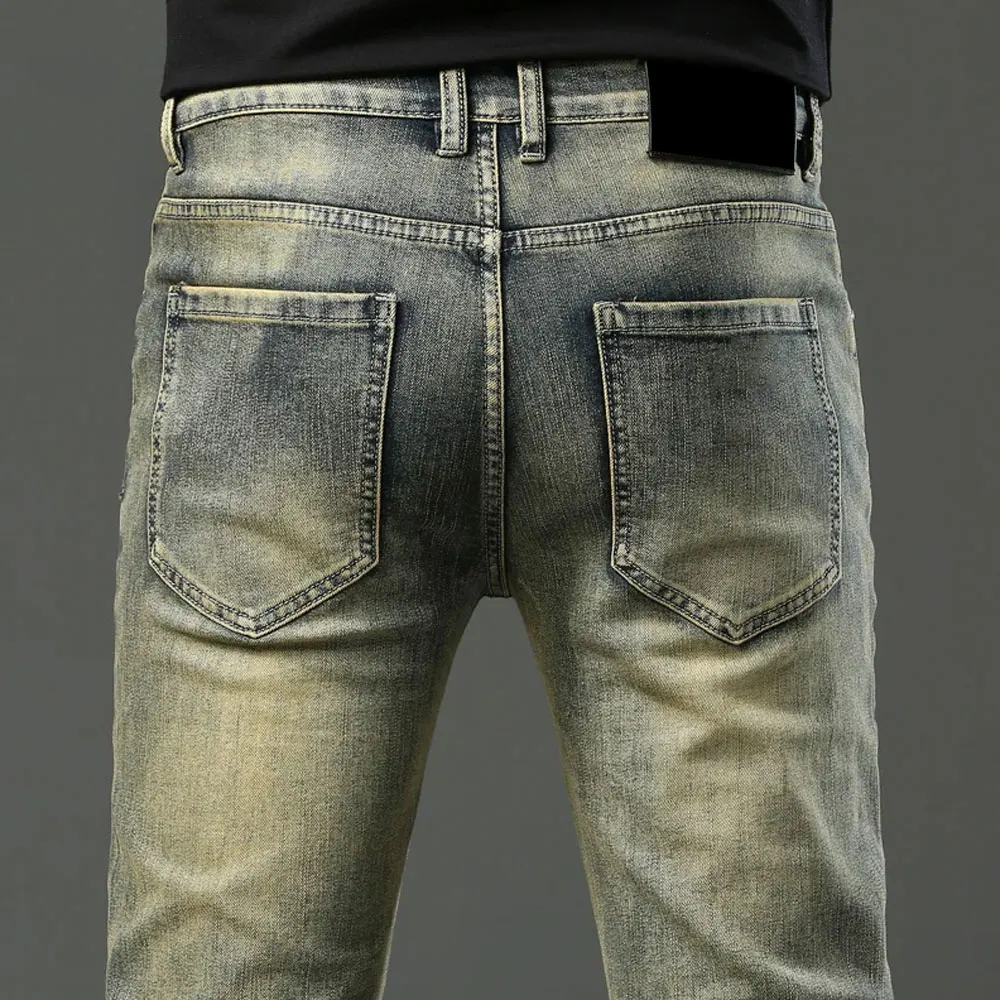 New Style Fashionable Design Denim Jeans Pakistan Manufacturer Fashion Slim Fit Custom Jeans Pants Men Denim Jeans