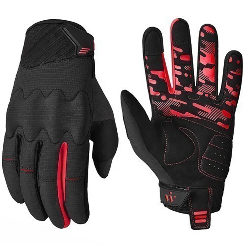 MTB Gloves Cycling Mountain Bike Gloves With Customized Logo And Wrapped Protection on Knuckle