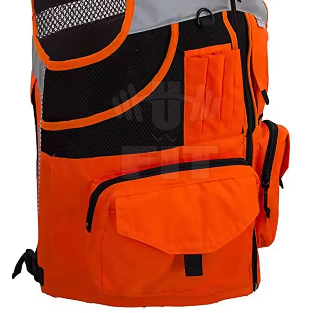 Professional Manufacturer Hi Vis Reflective Safety Vest Construction Safety Vest High Visibility Work