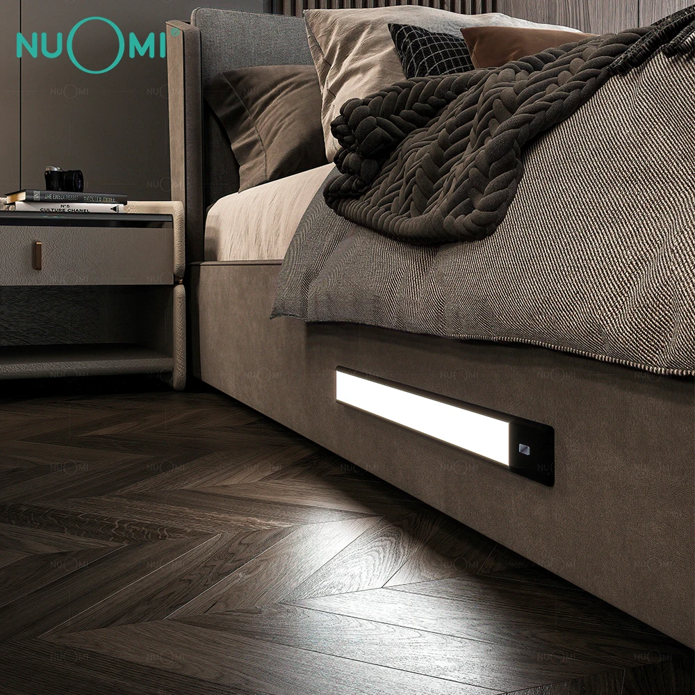 NUOMI Smart Wireless or Wired Bedroom Light With Body Sensor Switch Battery Type Led Light