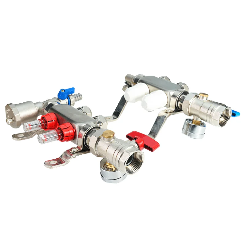 China Manufacturer Hydraulic Manifold for House Heating HVAC System with Water Mixing Control System