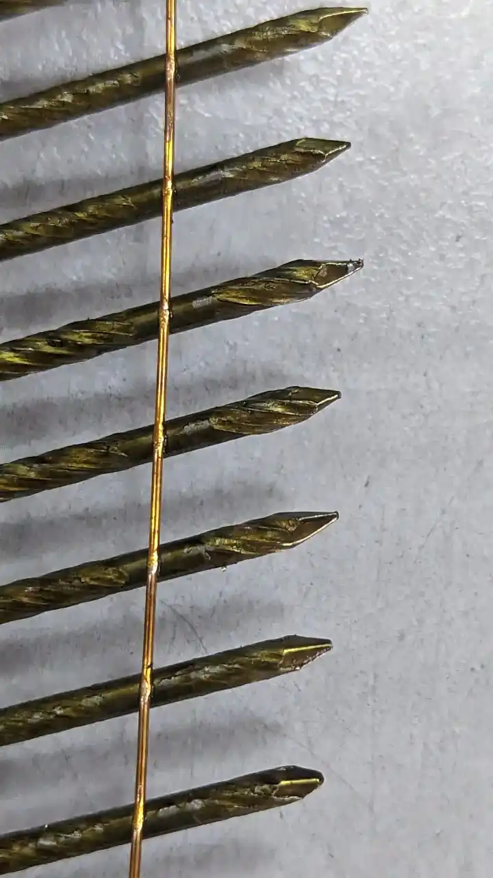 For Coil Nailer Top Quality Factory Direct 15 Degree Flat Head Wire Collated Nail Coil Nail 2 1/4 Framing Nail