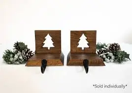 Christmas 2020 New Hot Items Gifts 3D Snowflake Christmas Stocking Holder