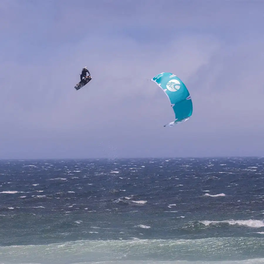 Cabrinha FX2 12m Blue Ocean Surfing Kite for Kiteboarding Water Sport