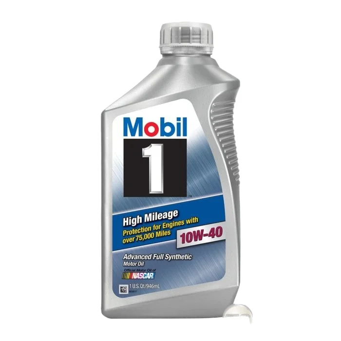 Mobil 1 High Mileage Full Synthetic Motor Oil 10W-40 5 Quart / Wholesale Mobil 1 High Mileage 10w-40  For Sale
