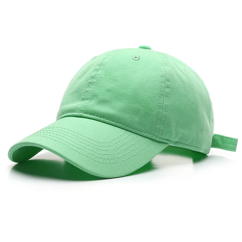 Оптовая продажа мужские однотонные кепки с 6 панелями