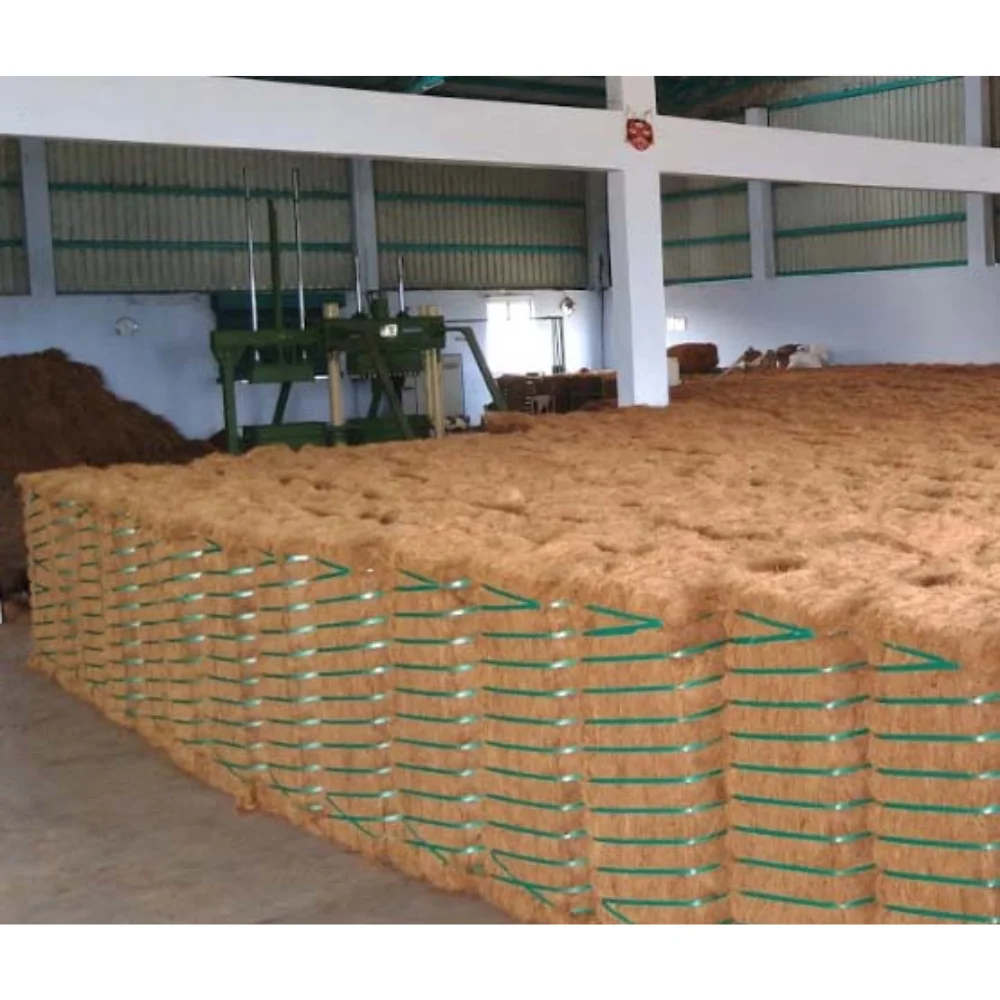 Coconut Coir Fiber Bale Coconut Fiber Coir Pellet Nutrient Soil Lightweight Plants Compressed Base Garden Coconut Coir Fibers