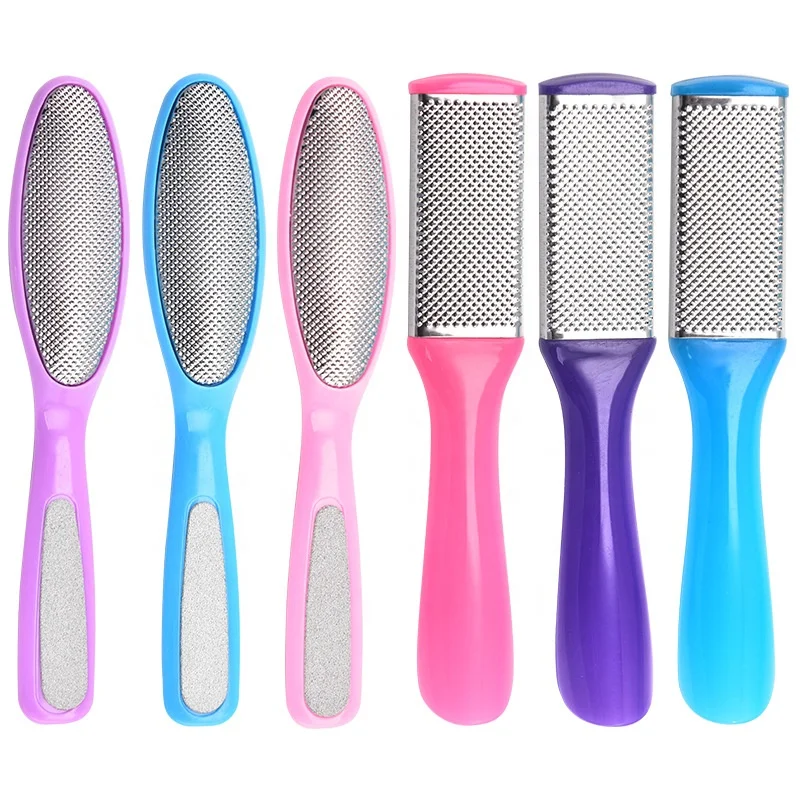 Stainless Steel Double Side Foot Rasp File Professional Dead Skin Callus Remover Pedicure Tools