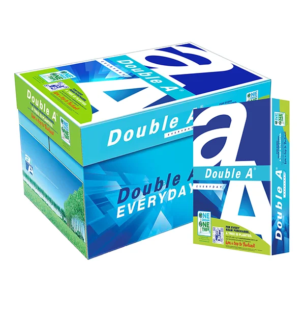 Wholesale Wood Pulp Double A Printing Paper White A4 Size 500 Sheets 70 75 80 Gsm Copy A4 Paper From Canada Supplier