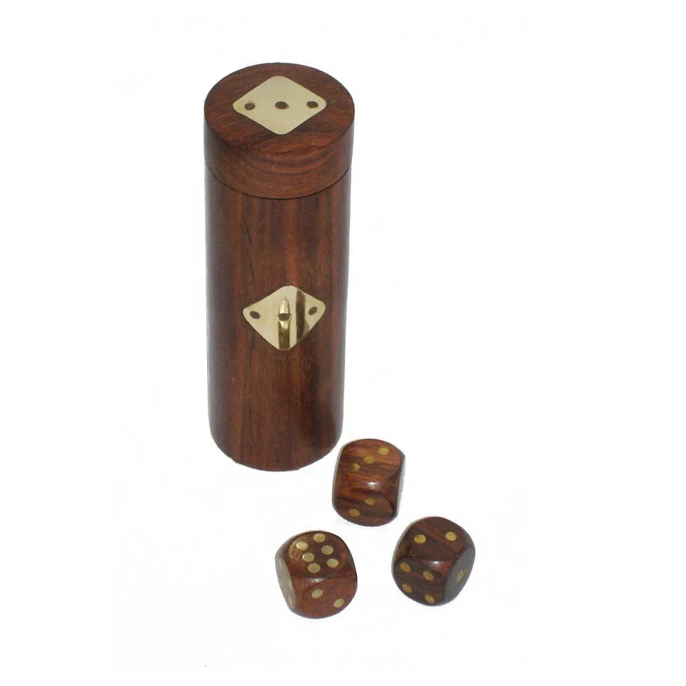 Wooden Dice and Domino game Set Top Selling Game Wholesale for indoor games kids and adult wooden board puzzle