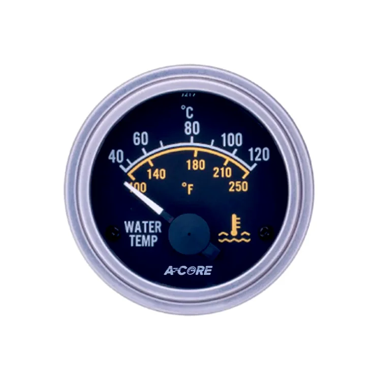 52mm Auto Meter Electric Water Temperature Gauge