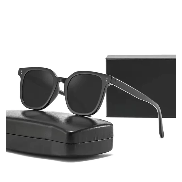 Модные солнцезащитные очки унисекс с квадратными поляризованными линзами