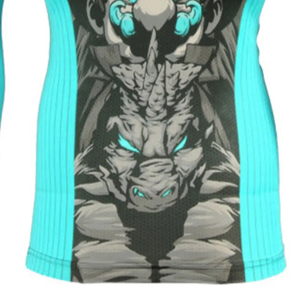 Custom Spandex Polyester Compression bjj T Shirt For Men Powerlifiting Mma Jiu Jutsu Rash Guard Wholesale
