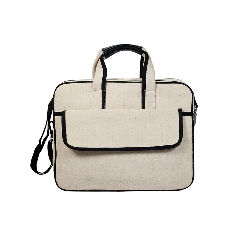 Sustainable Most Demand Eco-Friendly Laptop Bag Collection Jute Laptop Bags with Handles for Individuals Trip from Bagladesh