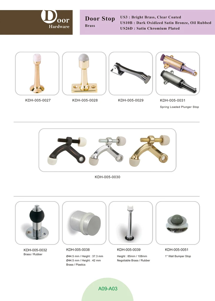 Floor mount Goose neck grey Rubber Door Stopper