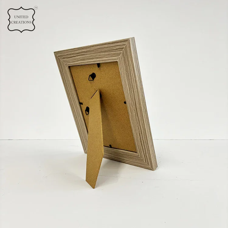Customized multi size MDF gold square photo frame Wooden Photo Frame