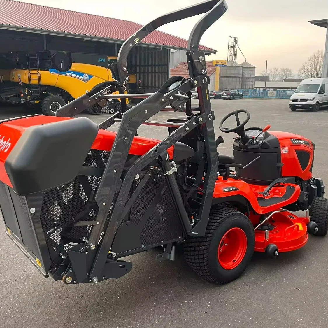 Kubota G261HD газонокосилка большой площади 137 см дизельный двигатель сельскохозяйственная Роторная Газонокосилка
