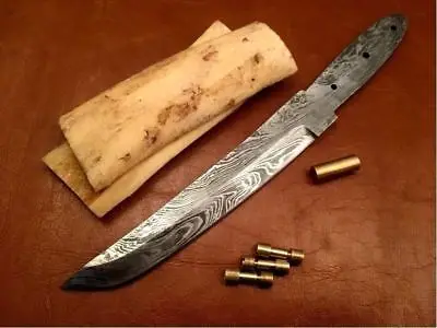 Best Quality Water Buffalo Natural Horn Bone Scale Knife Handle Steel Blade Pocket Knife from Husnain Crafts India